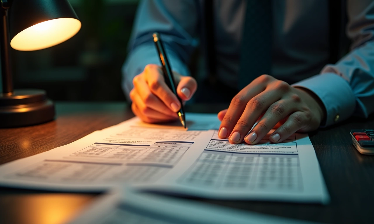 Business owner comparing long-term loan offers from different lender categories