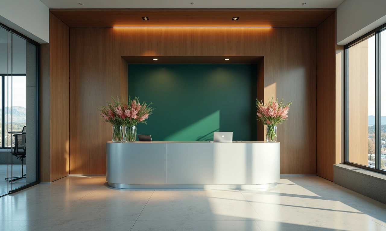 Professional service firm reception area in Bountiful Utah