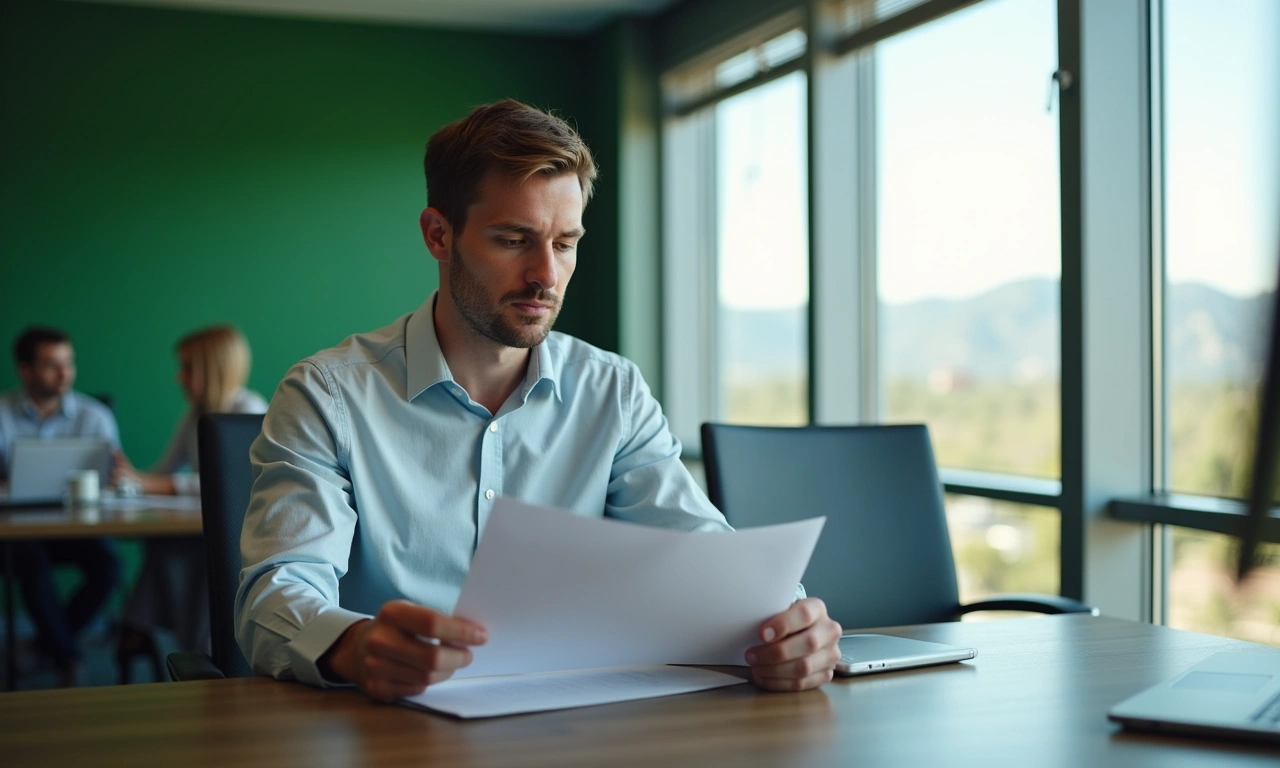 Centerville Utah commercial business owner reviewing working capital loan