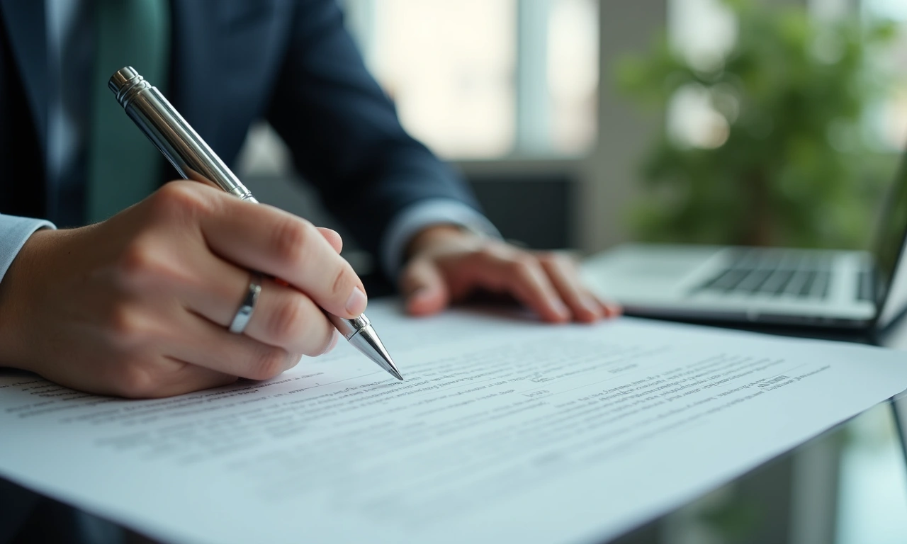 Utah business owner signing working capital line of credit agreement