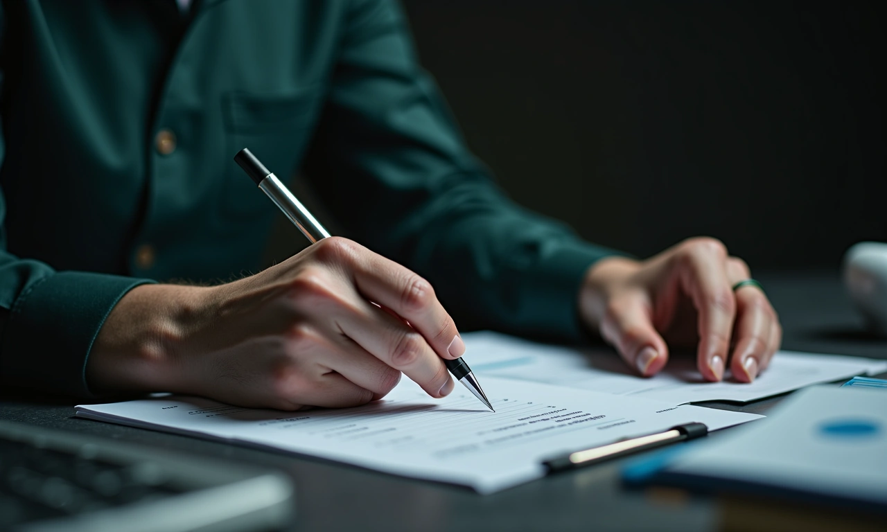 Business owner reviewing CFPB lending compliance requirements with advisor