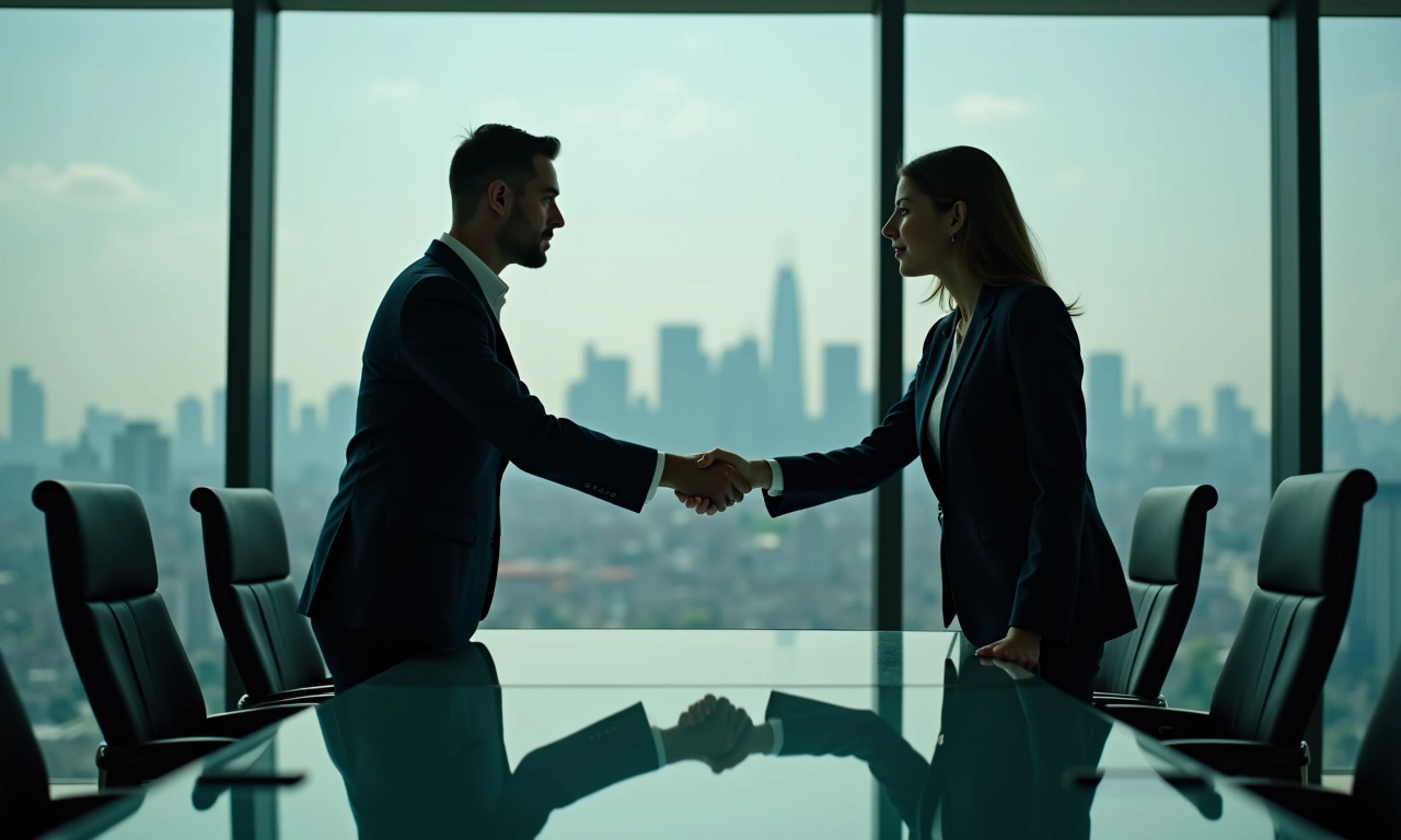 Business owner reviewing unsecured loan terms without collateral documentation