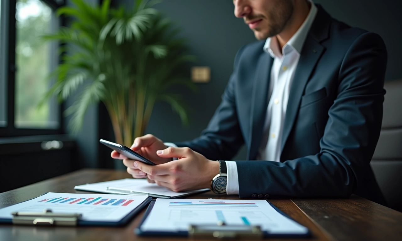 Bank branch exterior versus smartphone fintech app representing two lending channels