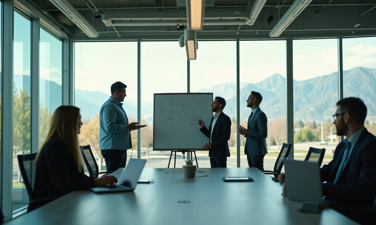 Utah technology startup executive team growth strategy meeting